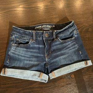 American Eagle dark wash Denim Shorts